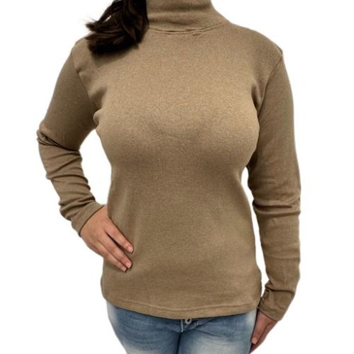 Гольф ALIA (S-3XL) 3123 l.brown байка (зима) ALIA 3123 l.brown байка