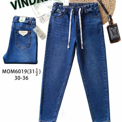 Джинсы Vindassion (30-36) 6019 blue (деми) Vindassion 6019 blue