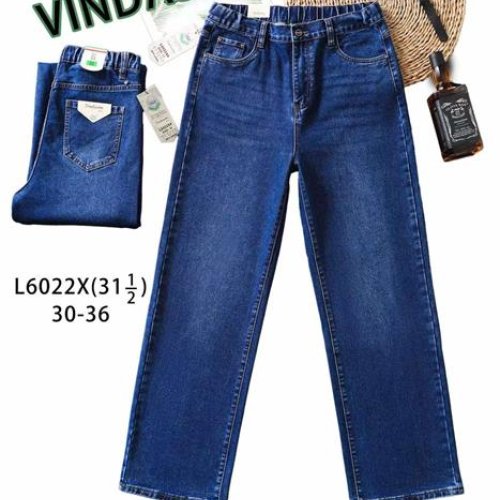 Джинсы Vindassion (30-36) 6022 blue (деми) Vindassion 6022 blue