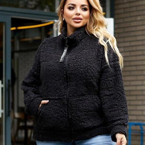 Куртка BAT (42-50) 16-5 black (деми) BAT 16-5 black