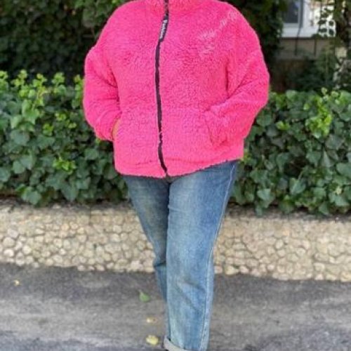 Куртка BAT (42-50) 16-8 pink (деми) BAT 16-8 pink