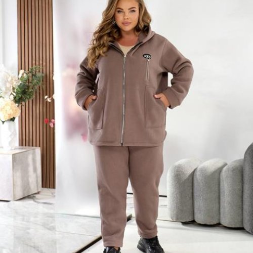 Костюм спорт BAT (50-60) 93-4 beige (зима) BAT 93-4 beige