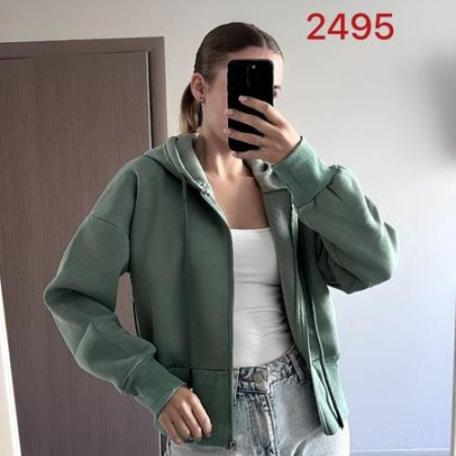 Кофта спорт FSN (42-48) 2495 mint (зима) FSN 2495 mint