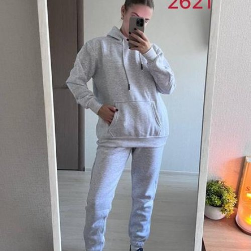 Костюм спорт FSN (46-52) 2621 l.grey (зима) FSN 2621 l.grey