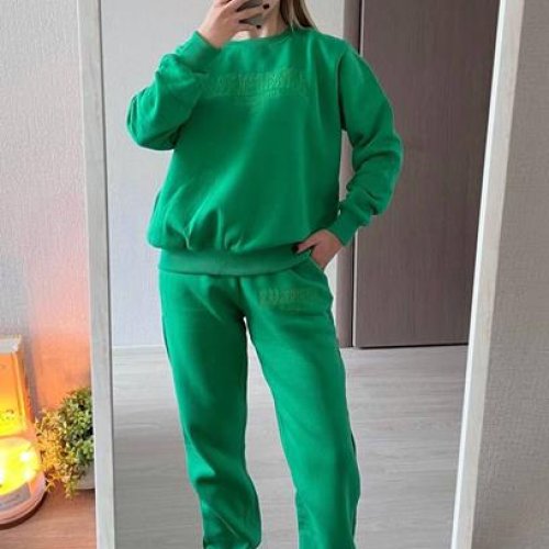 Костюм спорт FSN (42-48) 3078 green (зима) FSN 3078 green