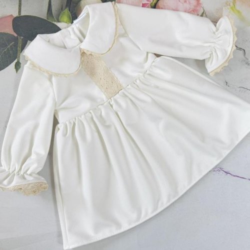 Платье Moda school (80-86) 7302-3 white (деми) Moda school 7302-3 white