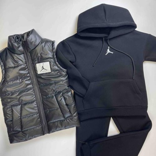 Костюм спорт Moda school (128-146) M138 black (деми) Moda school M138 black