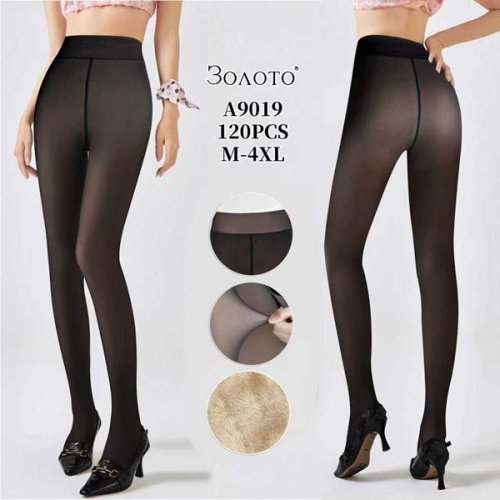 Колготы Redoor (M-4XL) A9019 black (зима) Redoor A9019 black