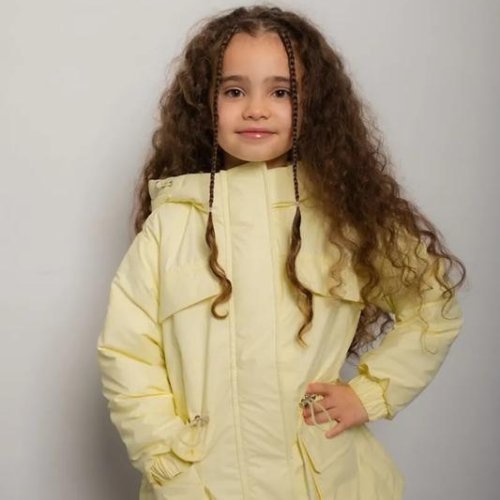 Куртка Moda school (110-164) M180 yellow (зима) Moda school M180 yellow