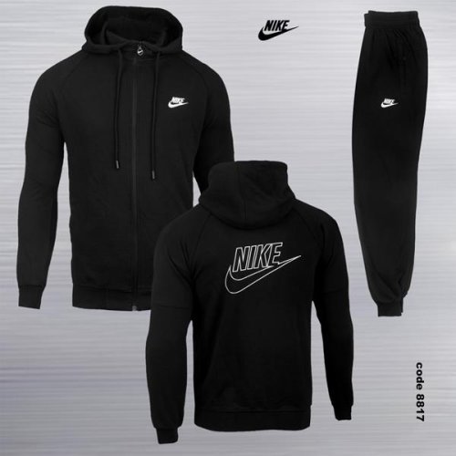 Костюм спорт AZT (S-2XL) 8817-1 black (деми) AZT 8817-1 black