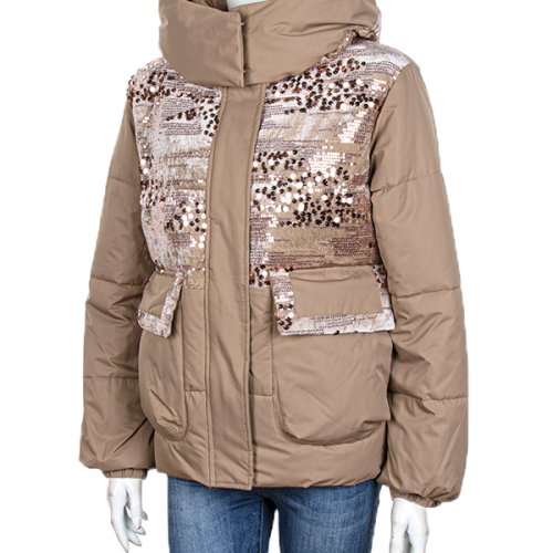 Куртка Obuv OK2 (M-2XL) 026 (11960) beige (зима) Obuv OK2 026 (11960) beige