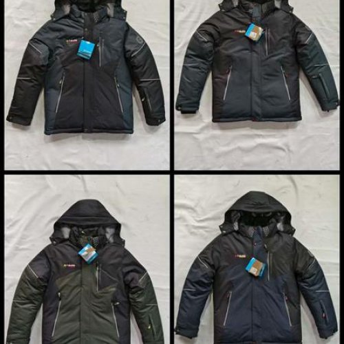 Ветровка LeHung (M-3XL) D62 black (зима) LeHung D62 black