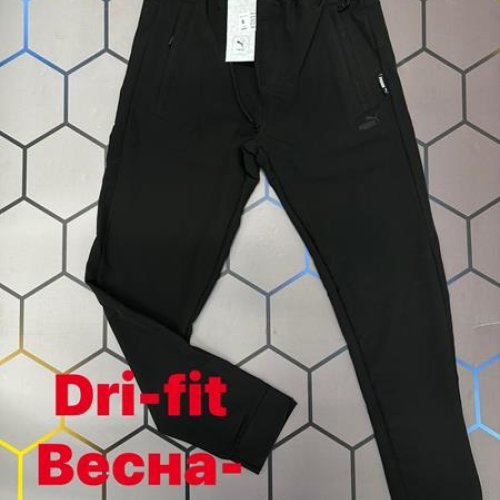 Штаны спорт Alex Clothes (S-2XL) 4960 black (деми) Alex Clothes 4960 black