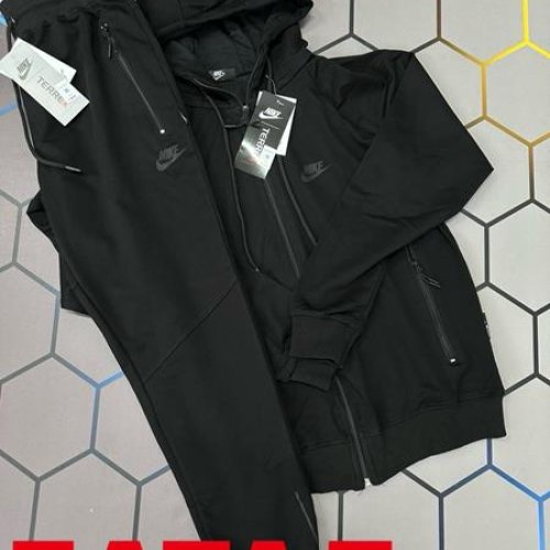 Костюм спорт Alex Clothes (2XL-6XL) 4975 black (деми) Alex Clothes 4975 black