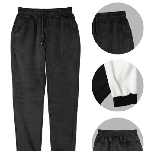 Штаны АнЯ (6XL-8XL) 984 black (зима) АнЯ 984 black