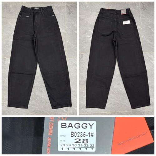 Джинсы Relucky (28-33) 0235-1 black (деми) Relucky 0235-1 black