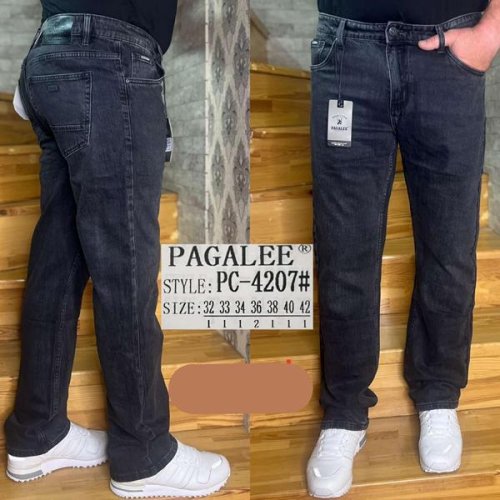 Джинсы Pagalee (32-42) PC4207 black (деми) Pagalee PC4207 black