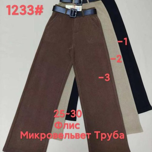 Штаны спорт Immei (25-30) 1233-1 black (зима) Immei 1233-1 black