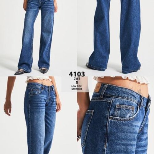 Джинсы Jeans Style (34-40) 3240-5 blue (деми) Jeans Style 3240-5 blue