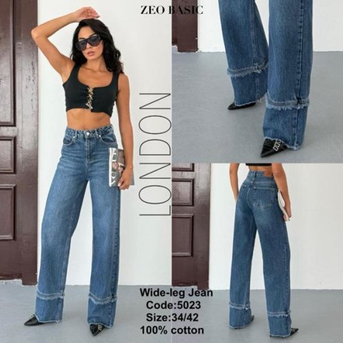 Джинсы Jeans Style (34-42) 5023 blue (деми) Jeans Style 5023 blue