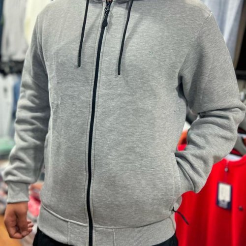 Кофта спорт Vip Stendo (M-2XL) 4921 l.grey (зима) Vip Stendo 4921 l.grey