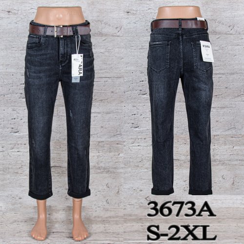 Джинсы UNO2 (S-2XL) 3673A (деми) UNO2 3673A