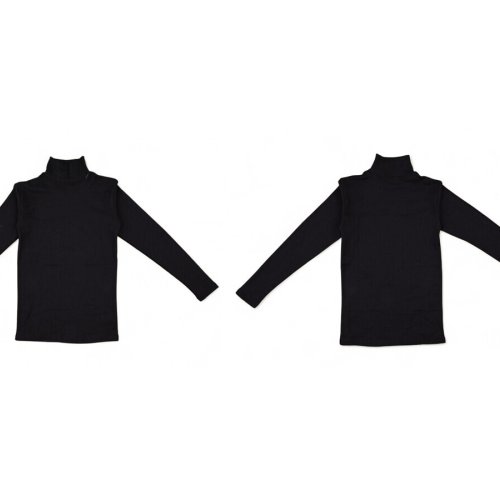 Гольф Textile (M-2XL) 0030 black (деми) Textile 0030 black