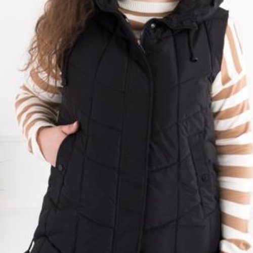 Жилетка Sport style (52-60) 2330 black (деми) Sport style 2330 black