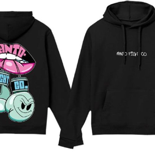 Худи Madoka (M-3XL) 1177 black (деми) Madoka 1177 black