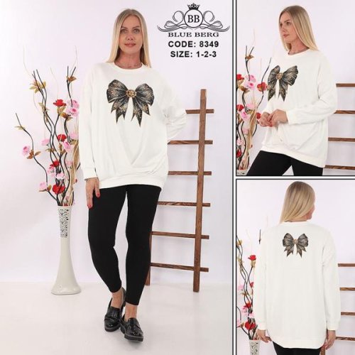 Свитер Julia (54-58) 8349 white (деми) Julia 8349 white