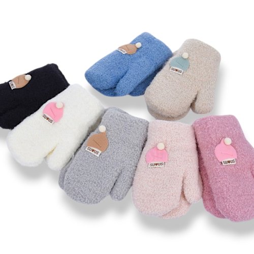 Варежки KH clothes (1-3) 5213 mix (зима) KH clothes 5213 mix