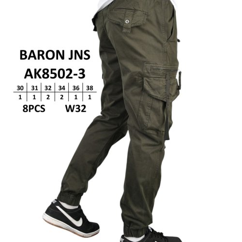 Джинсы God Baron (30-38) AK8502-3 khaki (деми) God Baron AK8502-3 khaki