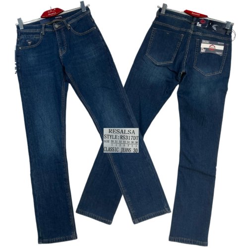 Джинсы God Baron (30-38) RS317DT blue (зима) God Baron RS317DT blue