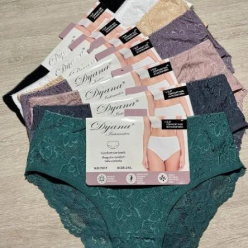 Трусы Comfort (2XL-4XL) 7017 mix (деми) Comfort 7017 mix