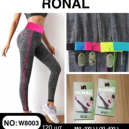 Лосины Long Sport (L-5XL) W8003 mix (деми) Long Sport W8003 mix