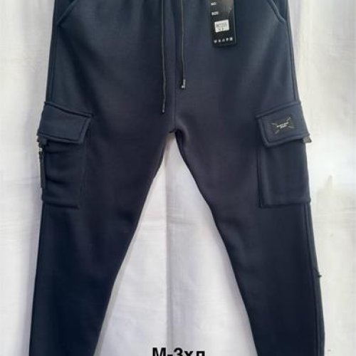 Штаны спорт Minh (M-3XL) 7225 navy (зима) Minh 7225 navy