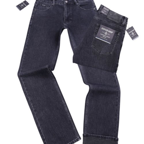 Джинсы God Baron (32-42) B SA25113 black (зима) God Baron B SA25113 black