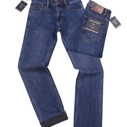 Джинсы God Baron (30-40) B-SA25141 blue (зима) God Baron B-SA25141 blue