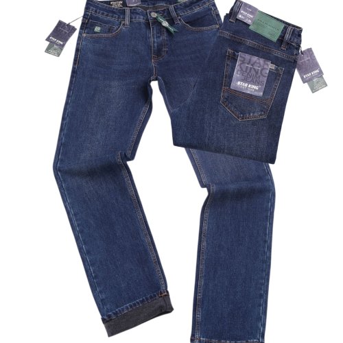 Джинсы God Baron (31-38) B-KM2956 blue (зима) God Baron B-KM2956 blue