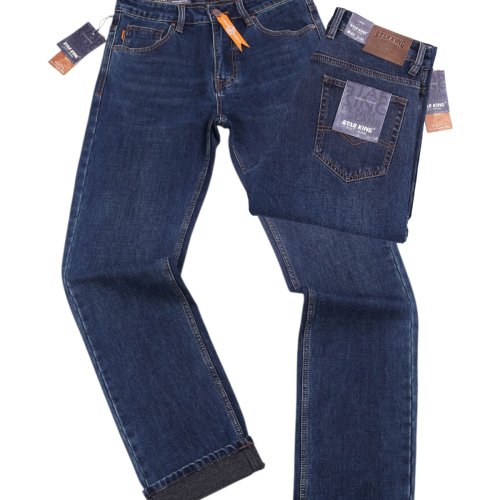 Джинсы God Baron (32-40) B-KA2957 blue (зима) God Baron B-KA2957 blue