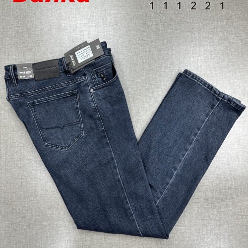 Джинсы God Baron (31-38) B-KKA2949-H blue (зима) God Baron B-KKA2949-H blue