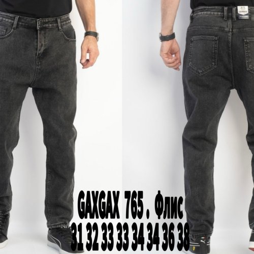 Джинсы God Baron (31-38) GAXGAX765 black (зима) God Baron GAXGAX765 black