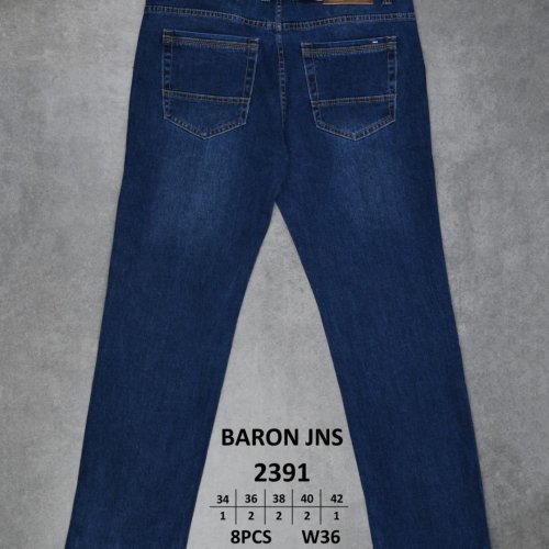 Джинсы God Baron (34-42) 2391 blue (деми) God Baron 2391 blue