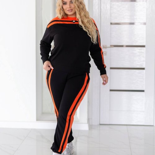 Костюм спорт Seven Zikina (50-60) 1339 black (деми) Seven Zikina 1339 black