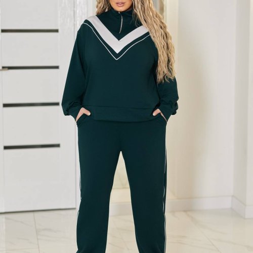 Костюм спорт Seven Zikina (50-60) 934 green (деми) Seven Zikina 934 green