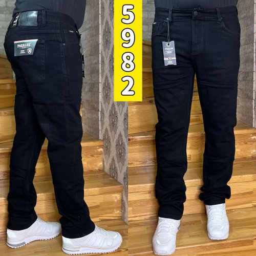 Джинсы God Baron (32-40) 5982 black (деми) God Baron 5982 black