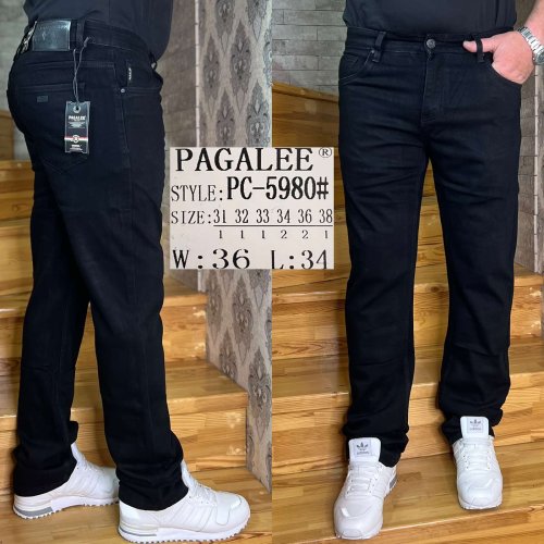 Джинсы God Baron (31-38) PC-5980 blue (деми) God Baron PC-5980 blue