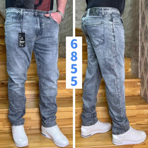 Джинсы God Baron (28-36) 6855 blue (деми) God Baron 6855 blue