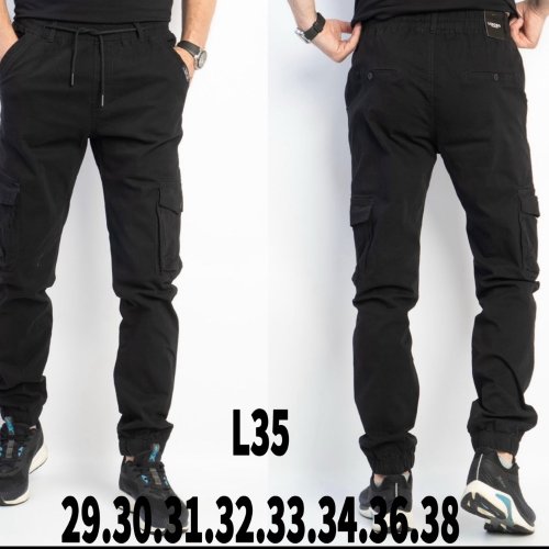 Штаны God Baron (29-38) L35 black (деми) God Baron L35 black