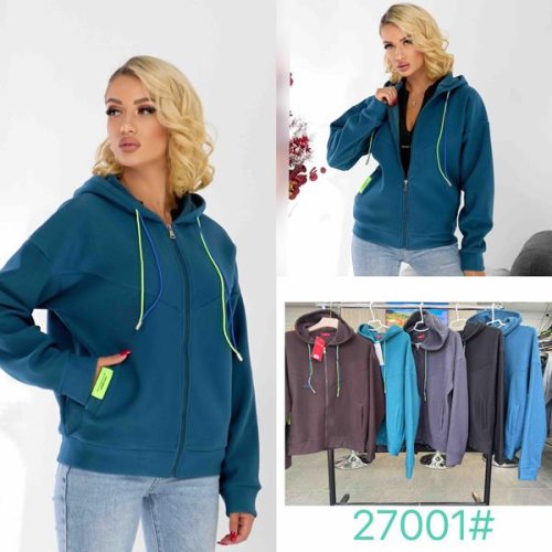 Кофта спорт JJF (M-3XL) 27001 blue-yellow (зима) JJF 27001 blue-yellow